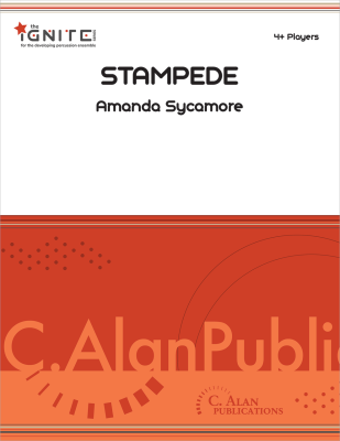 Stampede - Sycamore - Percussion Ensemble - Gr. Medium-Easy