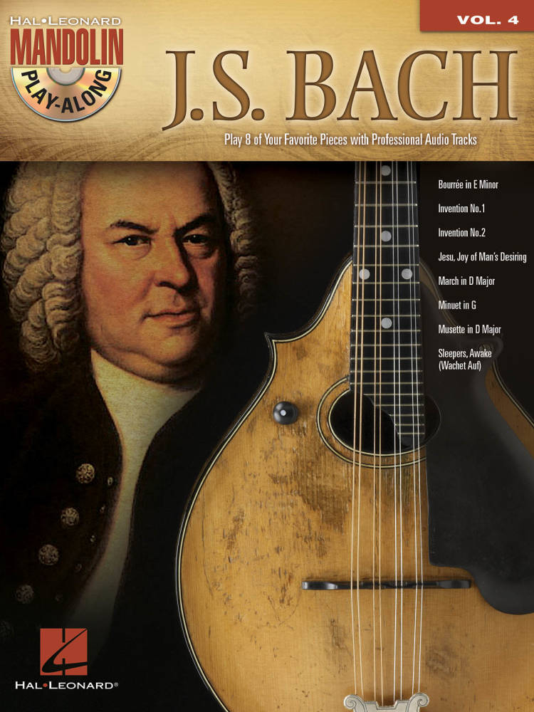 J. S. Bach: Mandolin Play-Along Volume 4 - Book/CD