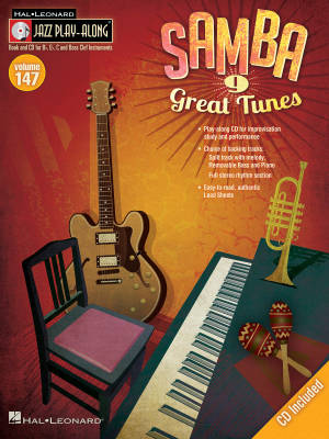 Samba: Jazz Play-Along Volume 147 - Book/CD
