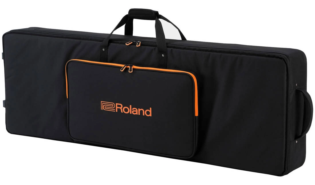 Semi-Rigid Keyboard Case with Wheels for 76-Note Instruments