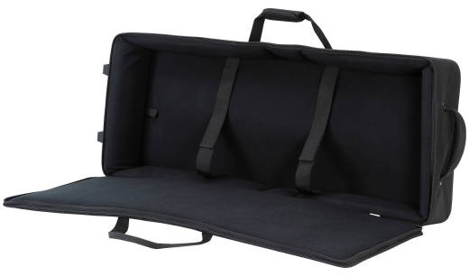 Semi-Rigid Keyboard Case with Wheels for 76-Note Instruments