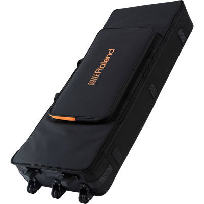 Semi-Rigid Keyboard Case with Wheels for 76-Note Instruments