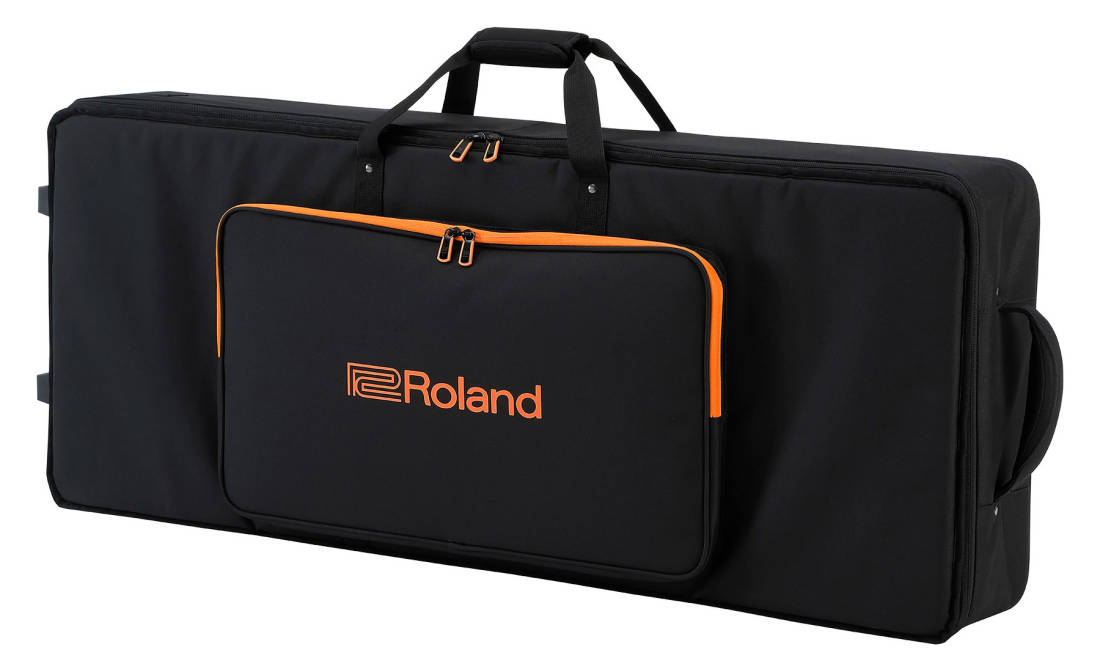 Semi-Rigid Keyboard Case with Wheels for 61-Note Instruments