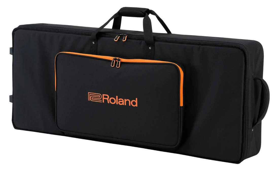 Semi-Rigid Keyboard Case with Wheels for 61-Note Instruments