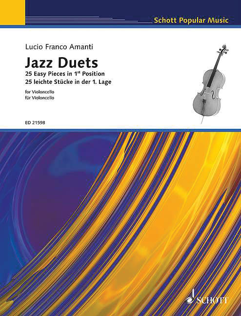 Jazz Duets, Vol. 1: 25 Easy Pieces in 1st Position - Amanti - Cello Duet - Book