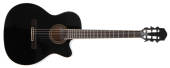 Denver - Full Size Nylon String Guitar with Cutaway - Black