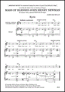 Mass Of Blessed John Henry Newman - MacMillan - Unision, opt. SATB/Organ - Vocal Score