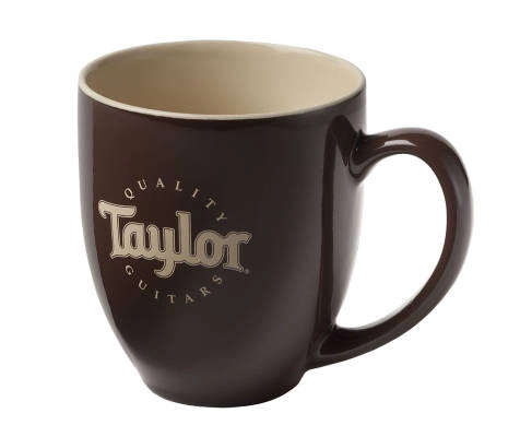15 oz Glossy Brown Ceramic Mug