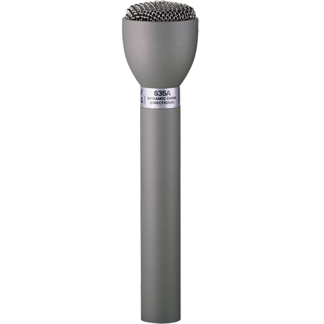 RE Broadcast 635A - Classic Handheld Interview Microphone - Omnidirectional