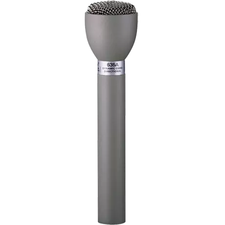 RE Broadcast 635A - Classic Handheld Interview Microphone - Omnidirectional