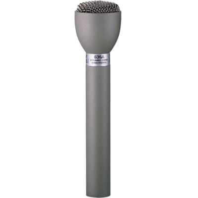 RE Broadcast 635A - Classic Handheld Interview Microphone - Omnidirectional