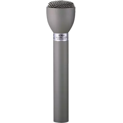 RE Broadcast 635A - Classic Handheld Interview Microphone - Omnidirectional