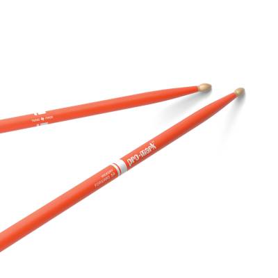 Classic Forward 5A Painted Hickory Drumsticks - Orange