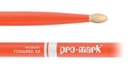 Classic Forward 5A Painted Hickory Drumsticks - Orange