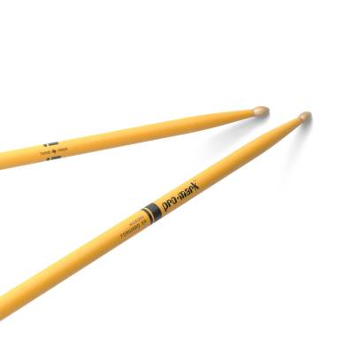 Classic Forward 5A Painted Hickory Drumsticks - Yellow