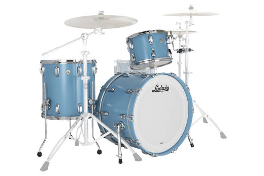 Ludwig Drums - Classic Maple Fab 22 3-Piece Shell Pack (22,13,16) - Heritage Blue