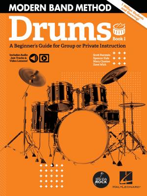 Hal Leonard - Modern Band Method, Book 1 - Drums - Book/Media Online