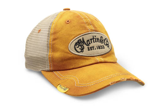 Martin Guitars - Orange Logo Ballcap Pick Hat