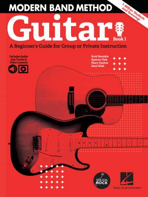 Modern Band Method, Book 1 - Guitar - Book/Media Online