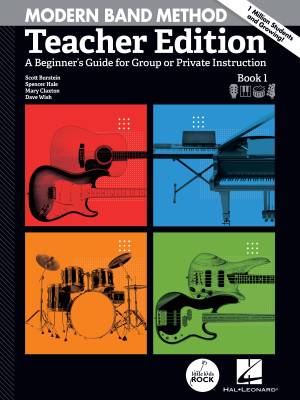 Modern Band Method, Book 1 - Teacher Edition - Book