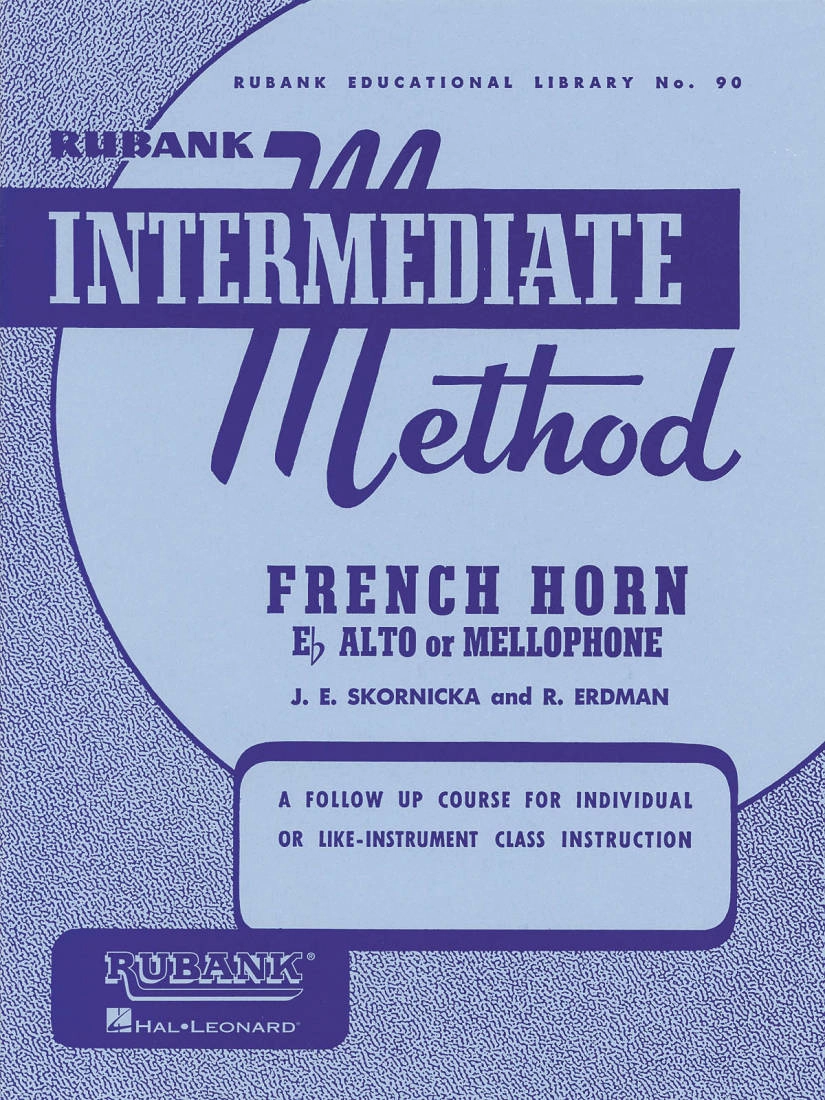 Rubank Intermediate Method - Skornicka/Erdman - French Horn in F/E-flat - Book