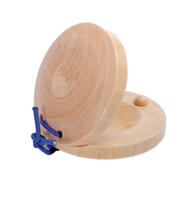 2.5 inch Wood Castanets (2 pc)