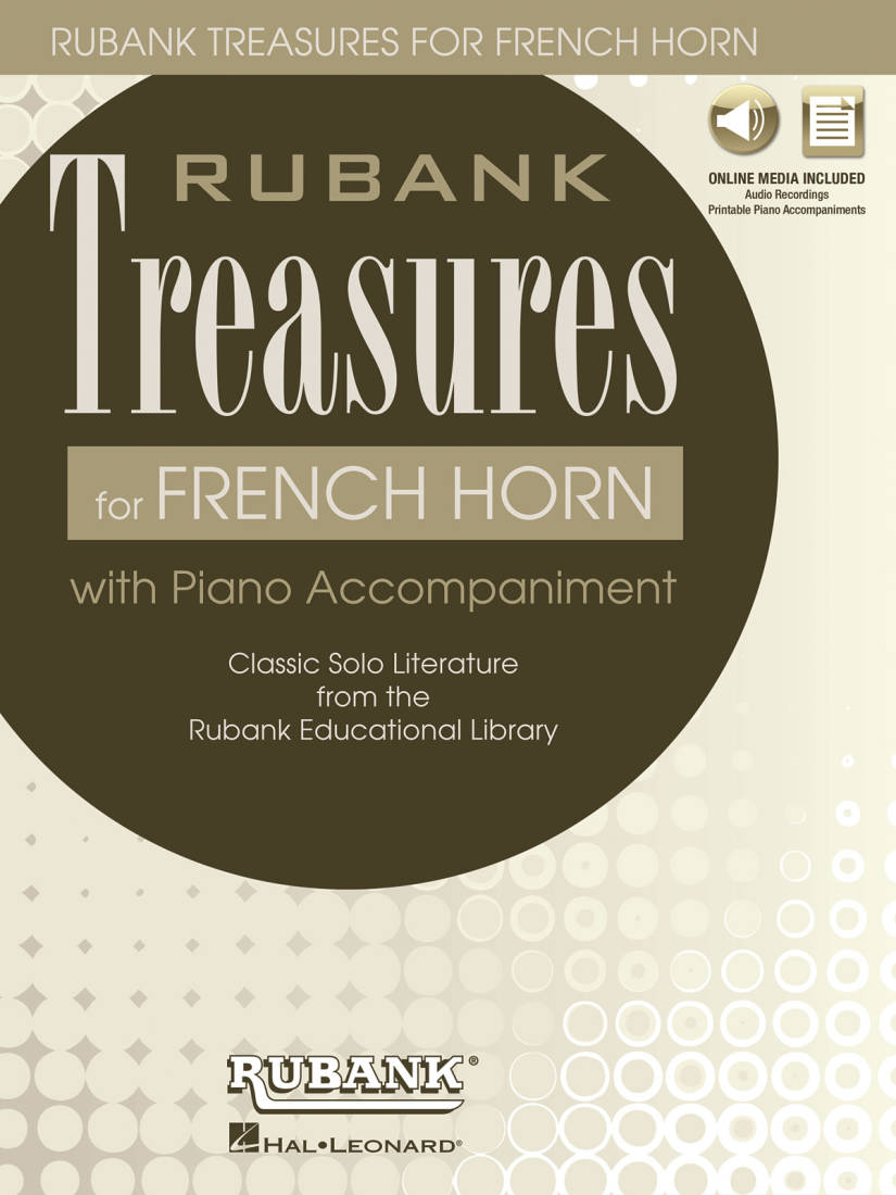 Rubank Treasures for French Horn - Voxman - Book/Media Online