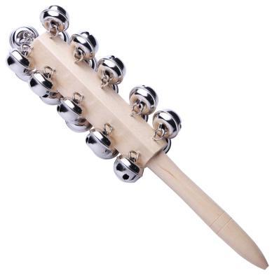 Granite Percussion - 21 Jingle Sleighbells on Handle