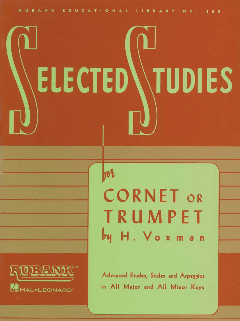 Selected Studies - Voxman - Cornet/Trumpet - Book