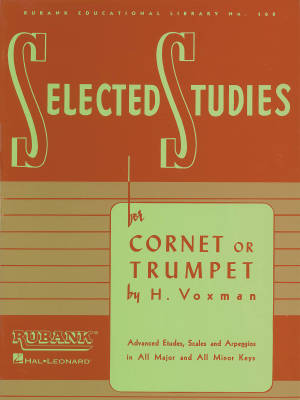 Selected Studies - Voxman - Cornet/Trumpet - Book