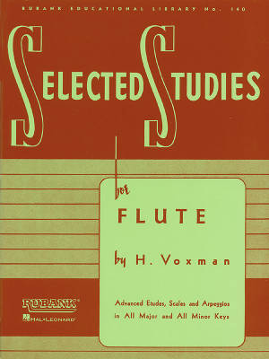 Rubank Publications - Selected Studies - Voxman - Flute - Book