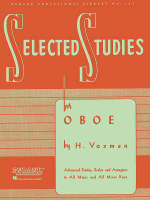 Selected Studies - Voxman - Oboe - Book