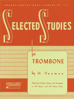 Selected Studies - Voxman - Trombone - Book
