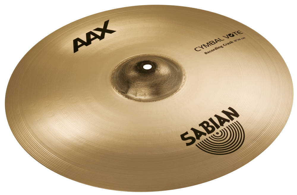 16 inch AAX Recording Crash Cymbal