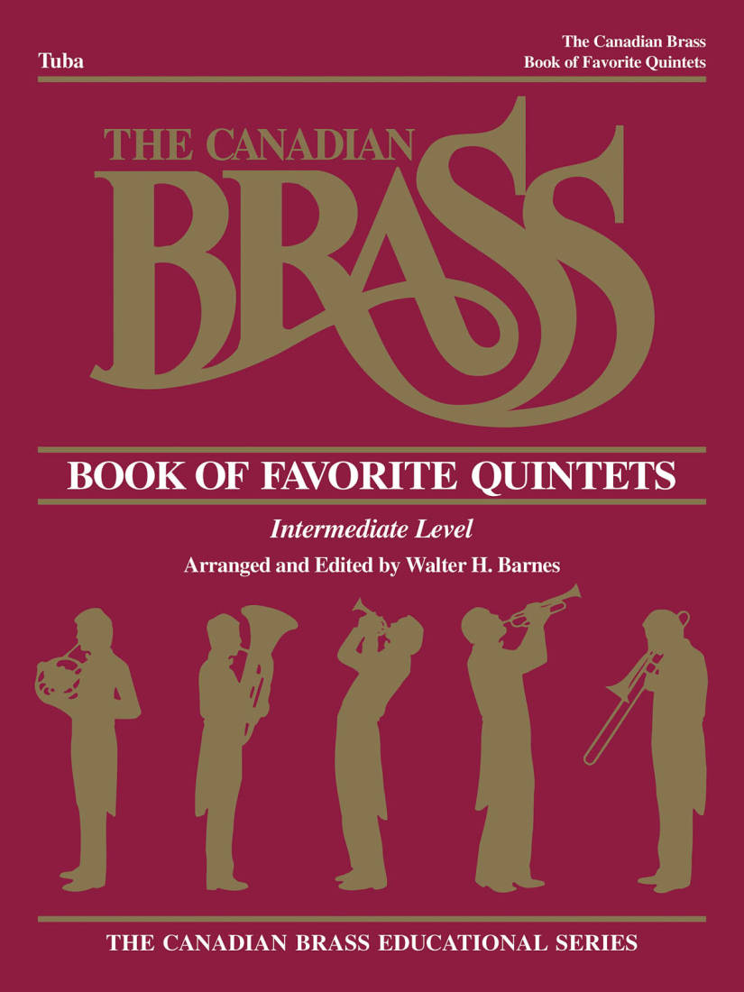 The Canadian Brass Book of Favorite Quintets - Barnes - Tuba - Book