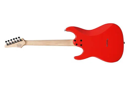 AZES31 Standard Electric Guitar w/Hardtail Bridge - Vermilion
