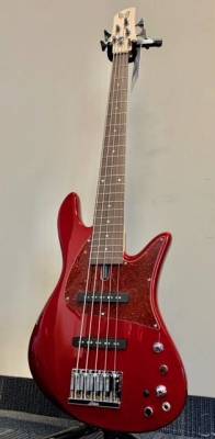 Emperor J Standard Classic 5-String Bass Guitar - Candy Apple Red