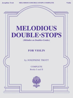 G. Schirmer Inc. - Melodious Double-Stops, Book 1 and 2 - Trott - Violin - Book