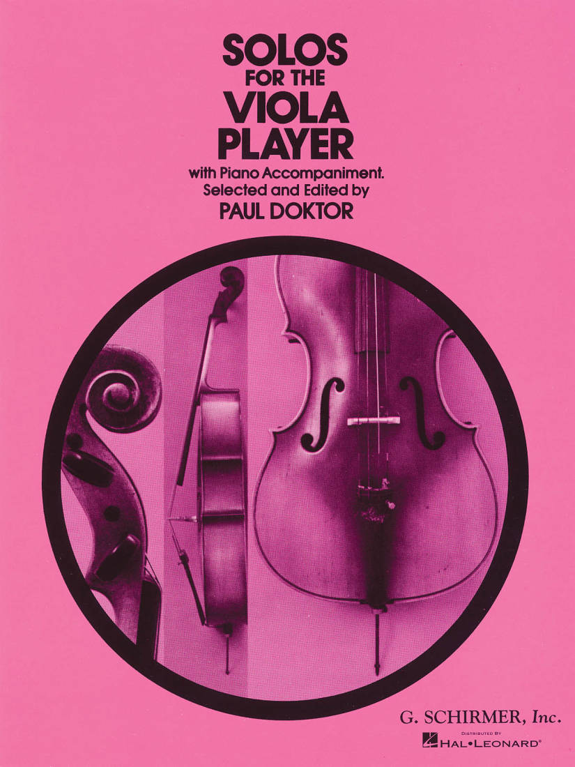 Solos for the Viola Player - Doktor - Viola/Piano - Book