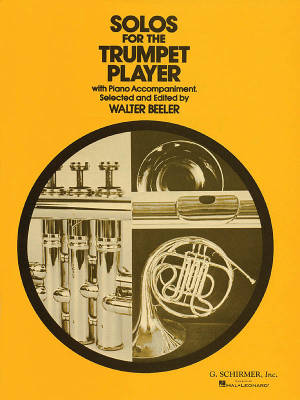 Solos for the Trumpet Player - Beeler - Trumpet/Piano - Book