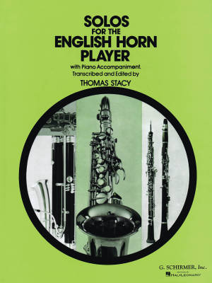 Solos for the English Horn Player - Stacy - English Horn/Piano - Book