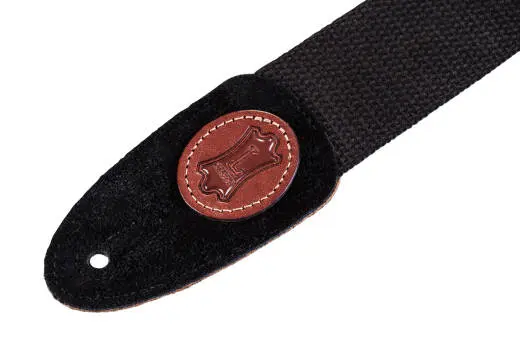 2\'\' Signature Series Cotton Guitar Strap - Black