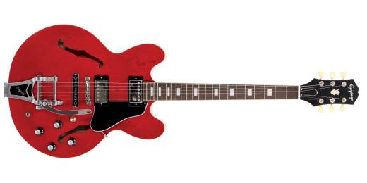 Epiphone - Inspired by Gibson ES-335 w/Bigsy - Limited Edition Cherry
