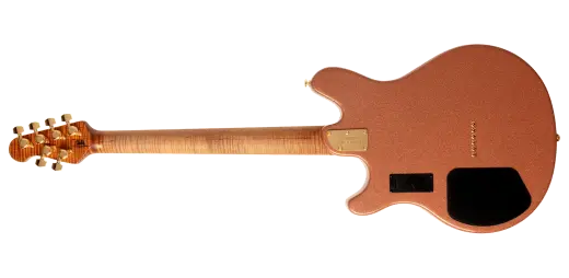 Valentine Electric Guitar with Case - Pink Champagne Sparkle