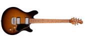 Ernie Ball Music Man - Valentine Electric Guitar with Case - Tobacco Sparkle