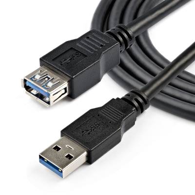 StarTech - Cble dextension USB 3.0 SuperSpeed noir 2m A vers A - M/F
