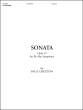 Shawnee Press - Sonata, Op. 19 - Creston - Alto Saxophone/Piano - Book