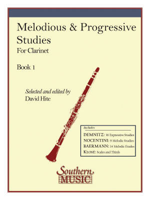 Southern Music Company - Melodious and Progressive Studies, Book 1 - Hite - Clarinet - Book