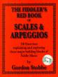Gordon Stobbe - The Fiddlers Red Book of Scales & Arpeggios - Stobbe - Fiddle - Book/CD