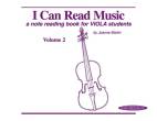 Summy-Birchard - I Can Read Music, Volume 2 - Martin - Viola - Book